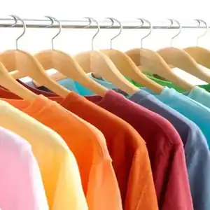 Catálogo de prendas confeccionadas - Colores y talles disponibles Remeras confeccionadas variedad de colores stock disponible producción